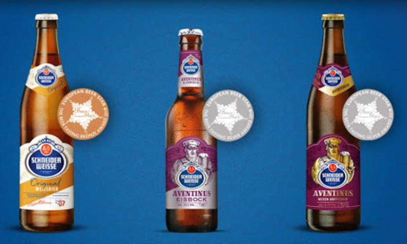Schneider Weisse scoort tijdens European Beer Star